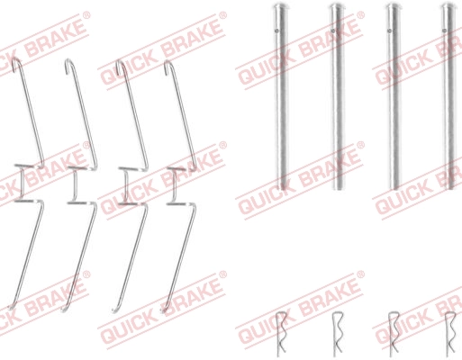 Accessory Kit, disc brake pad